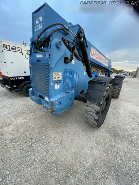 2017 Genie GTH-1056 Genie GTH1056, Solid Tires, 60" carriage, Light Kit, Open ROPS