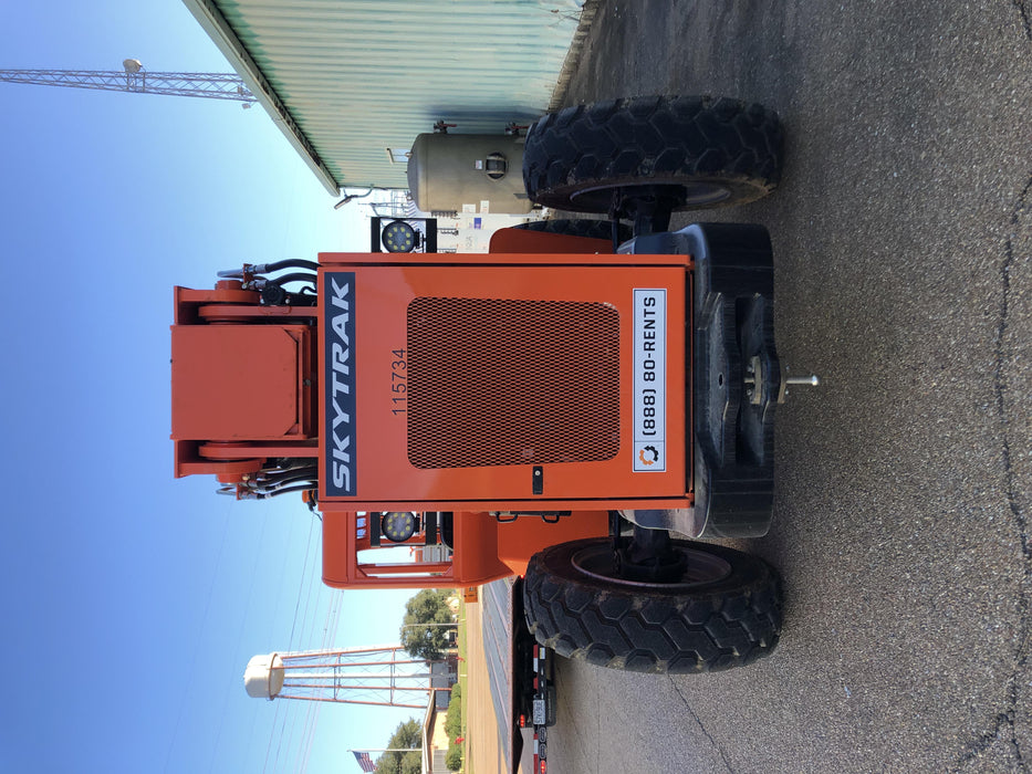 2020 Skytrak 8042 74 Hp, FF Tires, Work Lights, Beacon, Aux Hydraulics, Back up Alarm, Lifting Eye, ES Decals