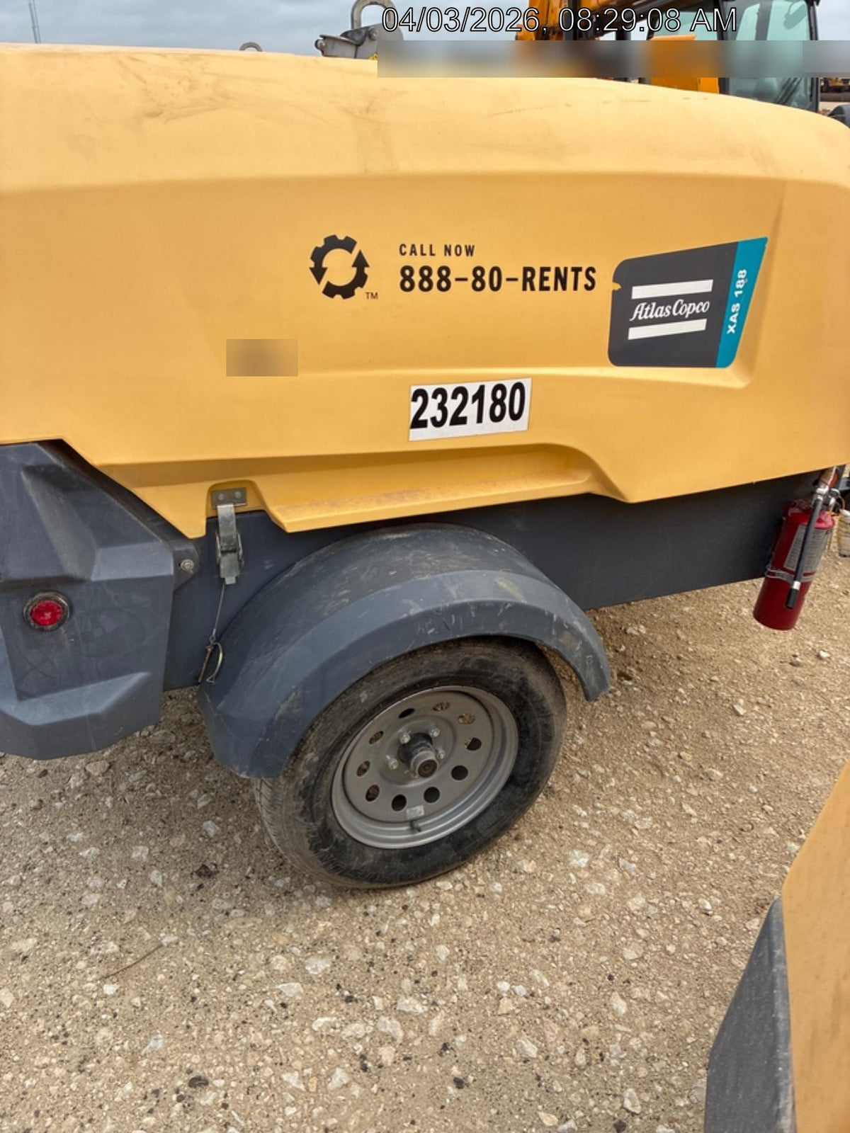 2022 ATLAS COPCO XAS188 CWK