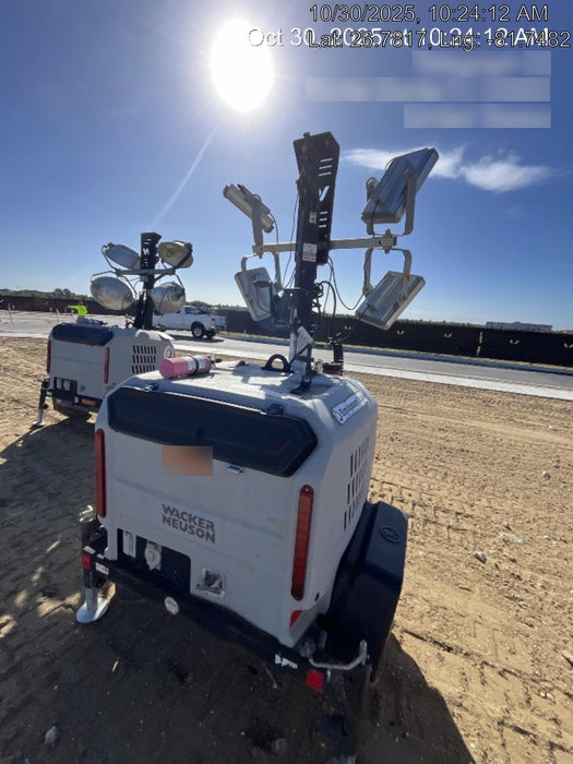 2019 Wacker Neuson LTV6K-LED Standard LED Towable Light Tower w/None