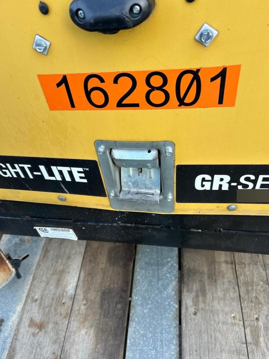 2021 Allmand NLV3GR (4) LED Light Fixture 350W, 23' Vertical Mast, 3kW Prime, Towable, Deep Sea L401, Leveling Jacks, Yanmar T4F 5.8hp