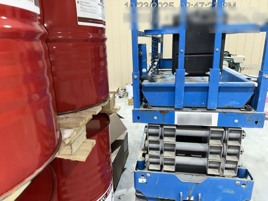 2020 Genie GS-1930 Solid Non Marking Tires, Beacon, Folding rails with half height swing gate