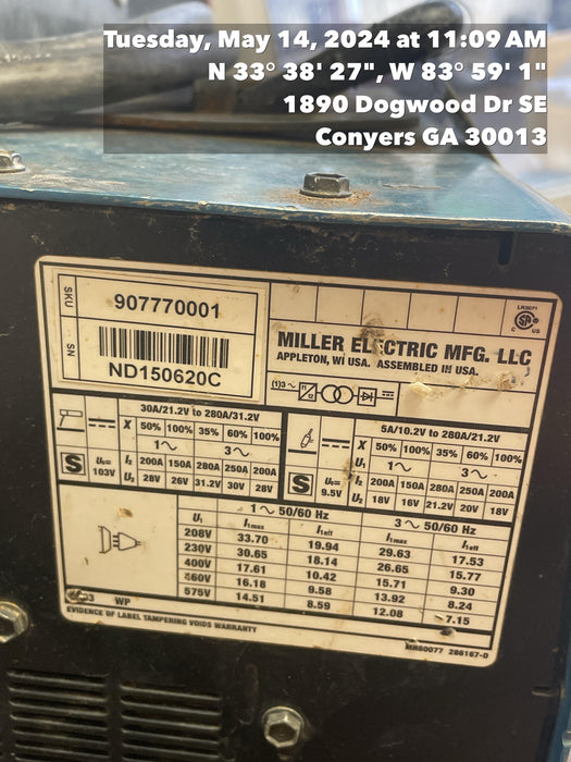 2023 MILLER ELECTRIC CST-282