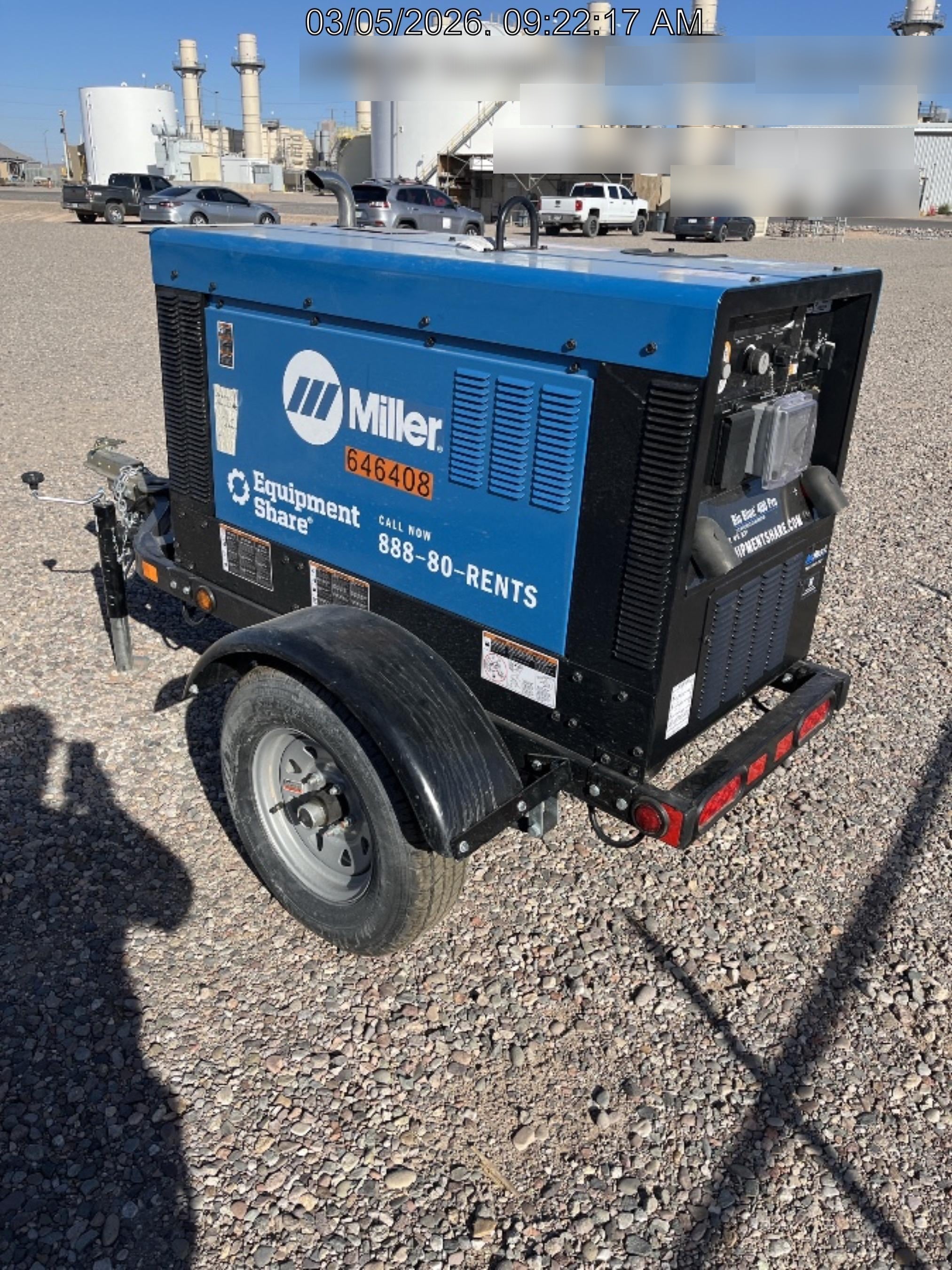 2026 MILLER ELECTRIC BIG BLUE 400