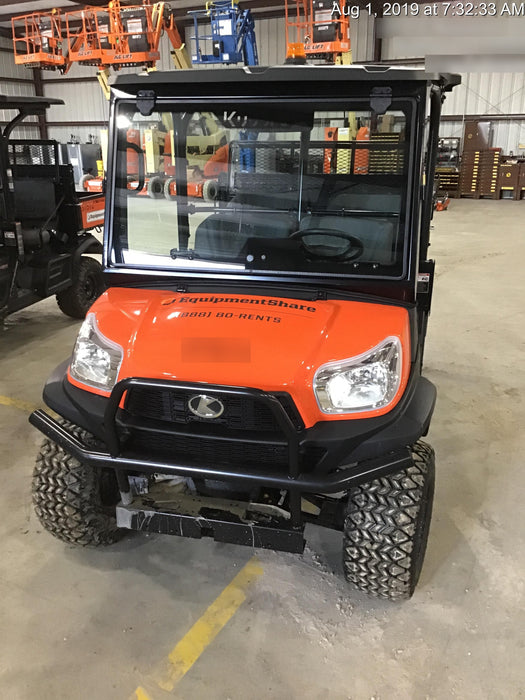 2019 Kubota RTV-X1140W-H 4wd Utility Cart, LED Strobe, Windshield Tempered Glass, Plastic Canopy, Wire Harness Kit, Backup Alarm