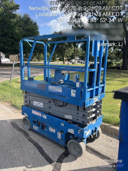 2019 Genie GS-1930 Fixed rails with chain Entry