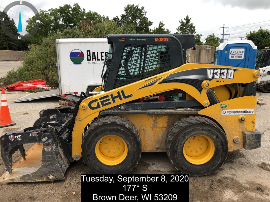 2017 Gehl V330 Standard Rental Specs