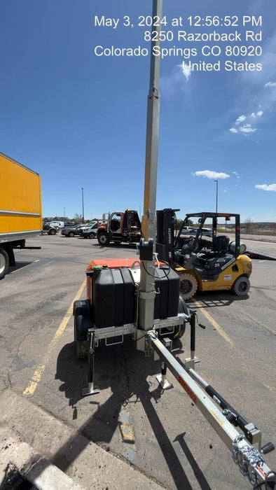 2023 Wanco WLTT-4MM4K Diesel, Deep Sea Controller, Shore Power Plug, Auto Start, (4) 350W LED Floodlights, 4kW Generator, 60 Gal Fuel Tank, 2" Ball, T3