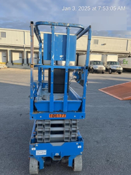 2020 Genie GS-1930 Solid Non Marking Tires, Beacon, Folding rails with half height swing gate