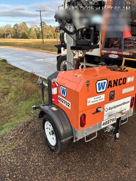 2024 Wanco WLTT-4MM4K Diesel, Deep Sea Controller, Shore Power Plug, Auto Start, (4) 350W LED Floodlights, 4kW Generator, 60 Gal Fuel Tank, 2" Ball, T3