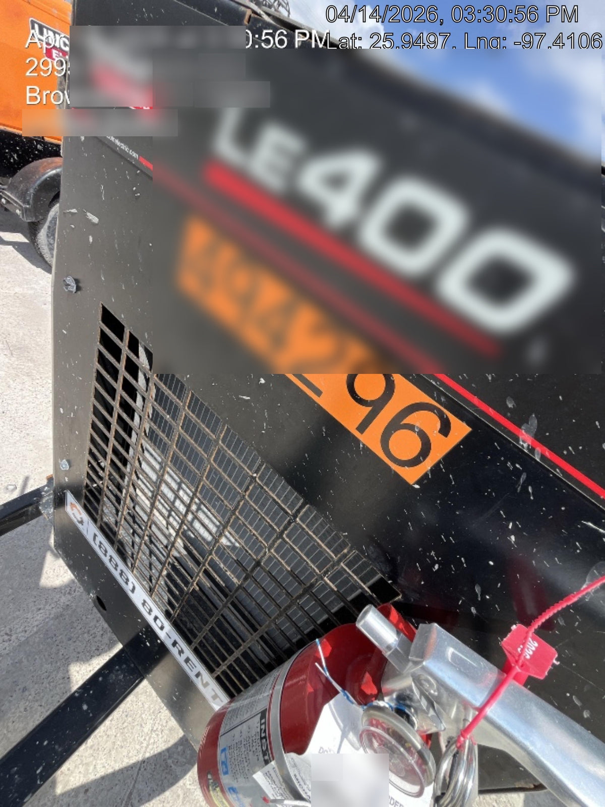 2025 Lincoln Electric LE400 Diesel, Kubota V1505, 22 HP, Trlr, Cable Rack, Light Kit, ES Decals, T3