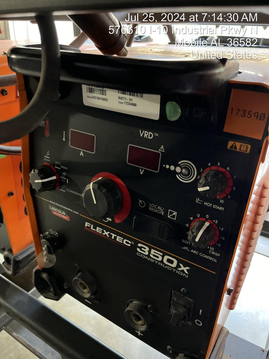 2021 LINCOLN ELECTRIC FLEXTEC 350X