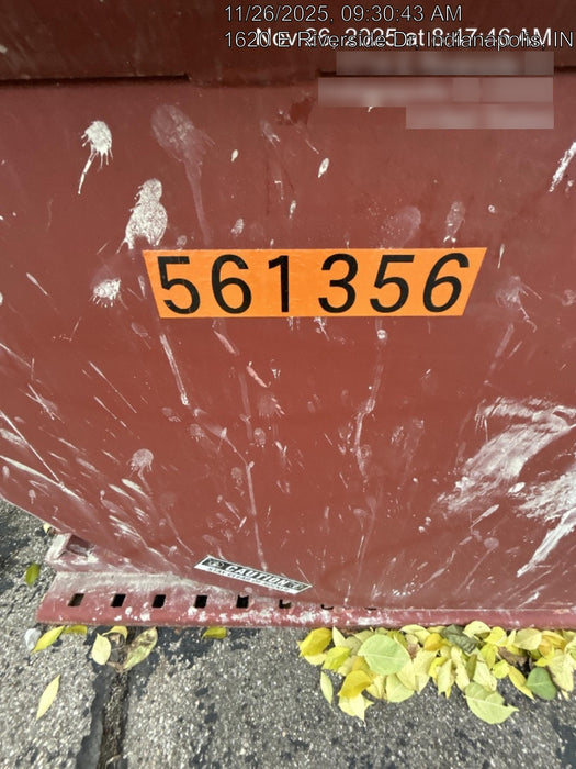 2025 MARATHON Dump Hopper, 1 cu yd