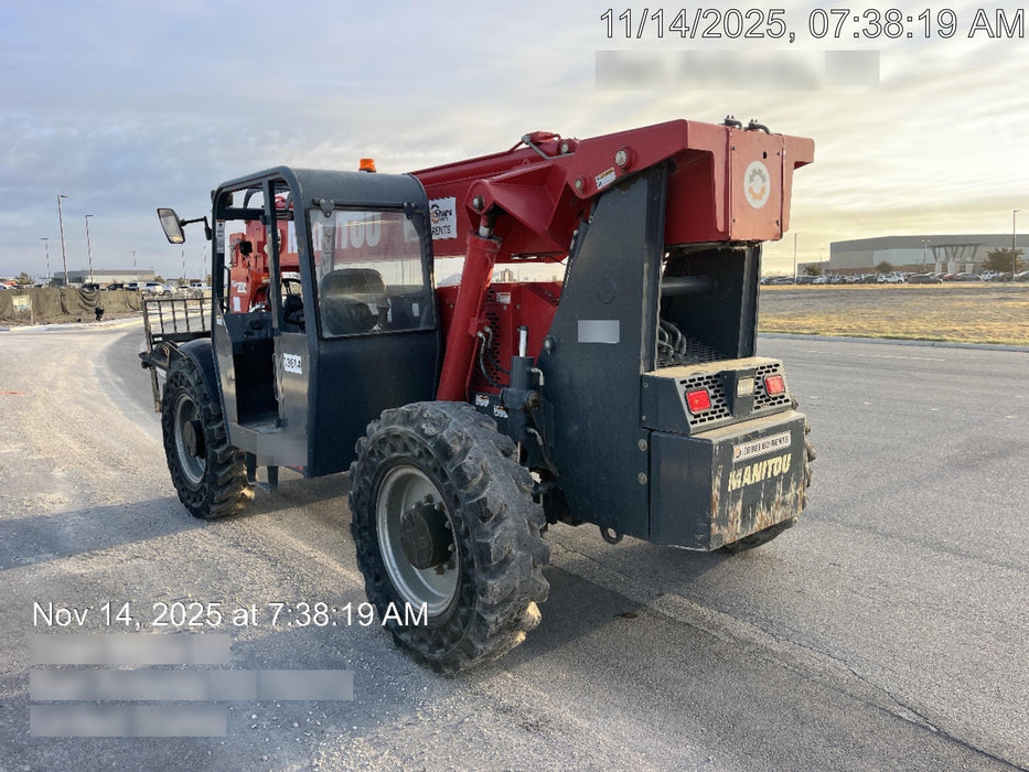 2018 Manitou MTA10055 MTA10055 - 74 HP T4, Canopy, Worklights/Strobe, Beacon, 66" Carriage, 60" Forks, Solid Tires, Lift Hook, Aux Hydraulics