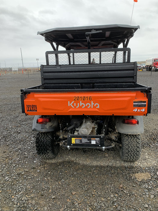 2022 Kubota RTV-X1140W-H Plastic Canopy, Windshield Acrylic Clear, LED Strobe Light, Wire Harness Kit, Back up Alarm