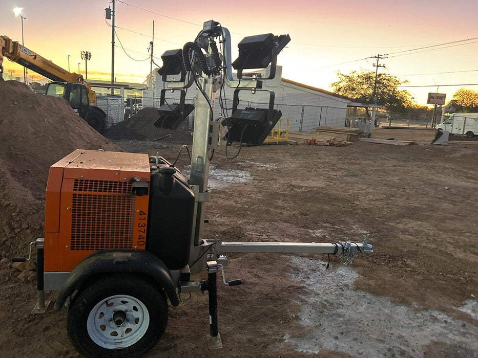 2024 Wanco WLTT-4MM4K Diesel, Deep Sea Controller, Shore Power Plug, Auto Start, (4) 350W LED Floodlights, 4kW Generator, 60 Gal Fuel Tank, 2" Ball, T3