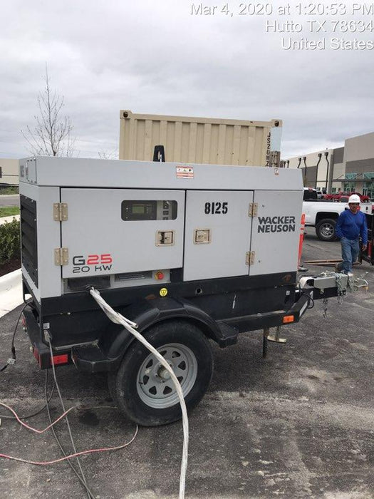 2018 WACKER NEUSON G25