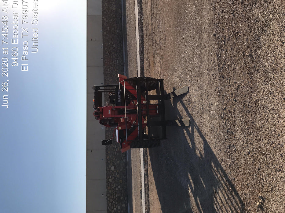 2020 Manitou MTA12055SER3 Canopy, Solid Tires, Amber Strobe, Lift Hook w/66" Carriage, 60" Forks