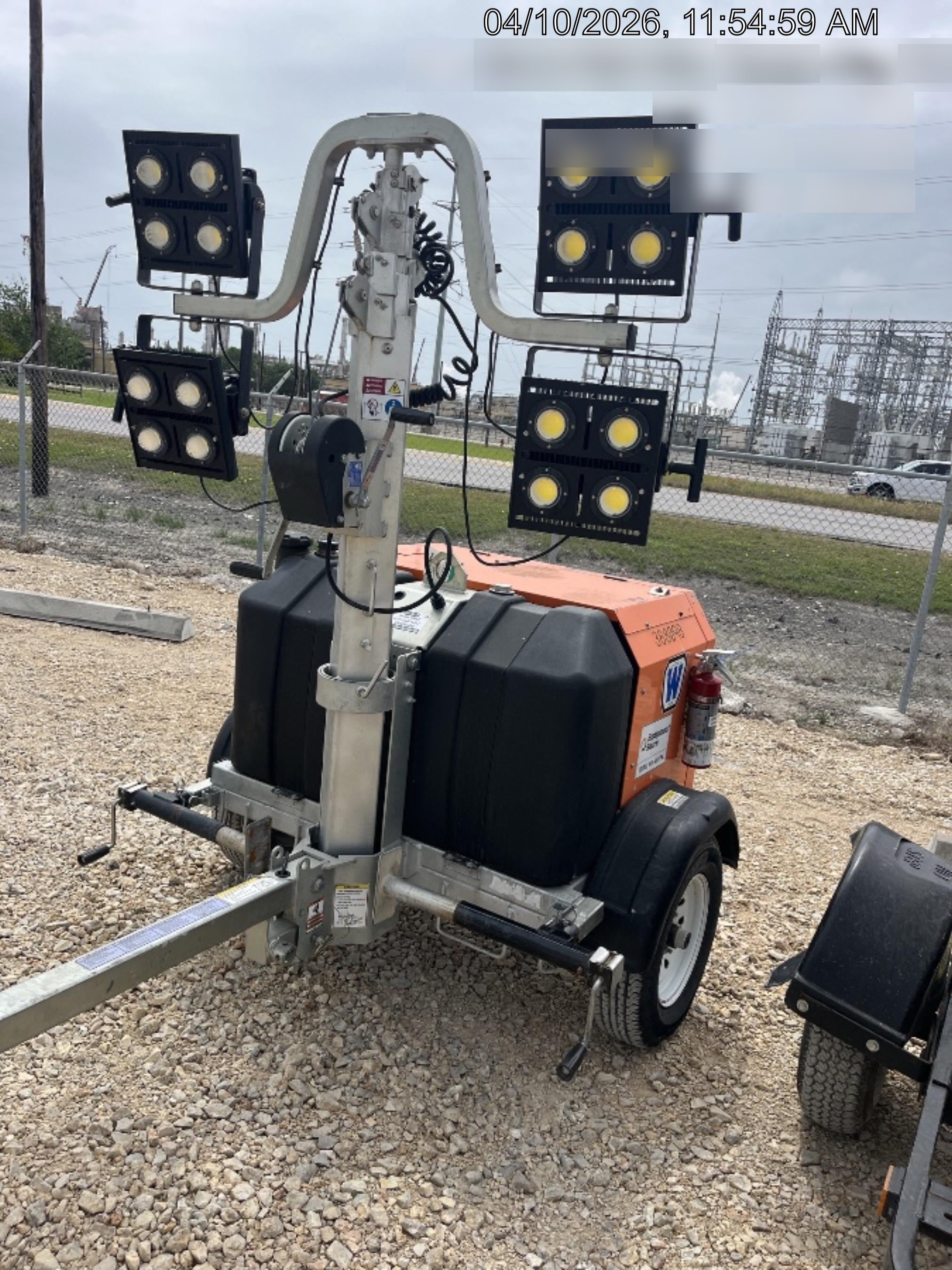 2024 Wanco WLTT-4MM4K Diesel, Deep Sea Controller, Shore Power Plug, Auto Start, (4) 350W LED Floodlights, 4kW Generator, 60 Gal Fuel Tank, 2" Ball, T3