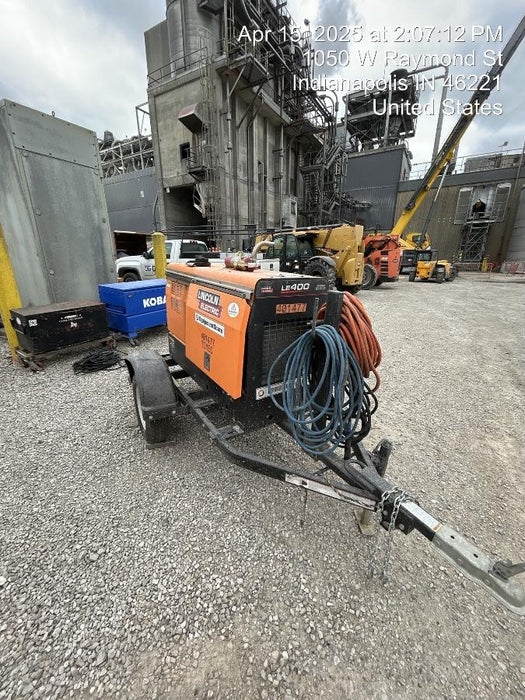 2024 Lincoln Electric LE400 Kubota V1505, Trlr, Cable Rack, Light Kit, ES Decals, T3