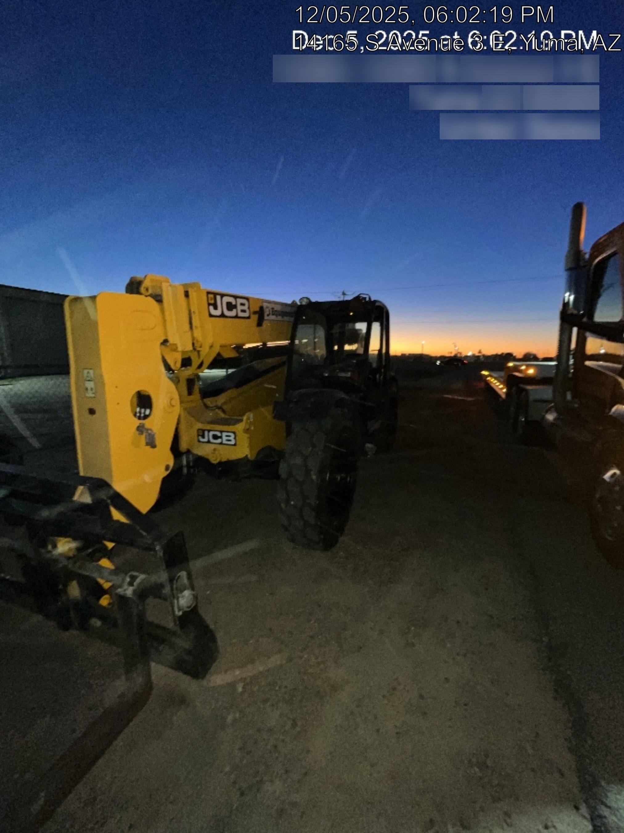 2020 JCB 509-42 Canopy, Solid Tires, Work Lights, Beacon, Aux Hydraulics, Back up Alarm, Lifting Eye, ES Decals
