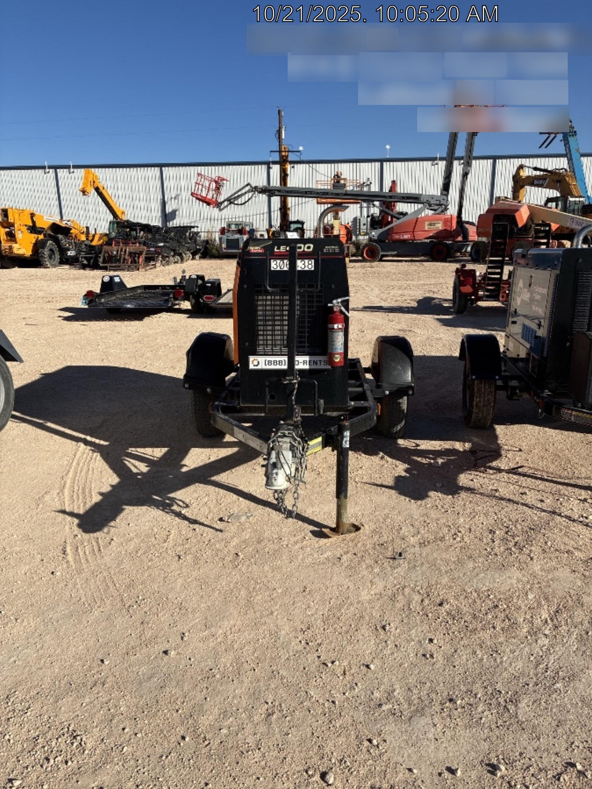 2023 Lincoln Electric LE400 Kubota V1505, Trlr, Cable Rack, Light Kit, ES Decals, T3
