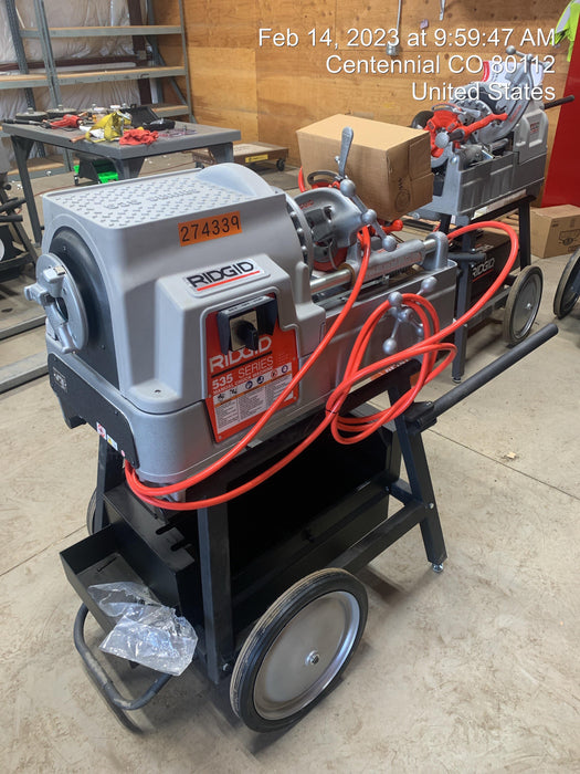 2022 RIDGID 535