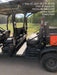 2022 Kubota RTV-X1140W-H Plastic Canopy, Windshield Acrylic Clear, LED Strobe Light, Wire Harness Kit, Back up Alarm