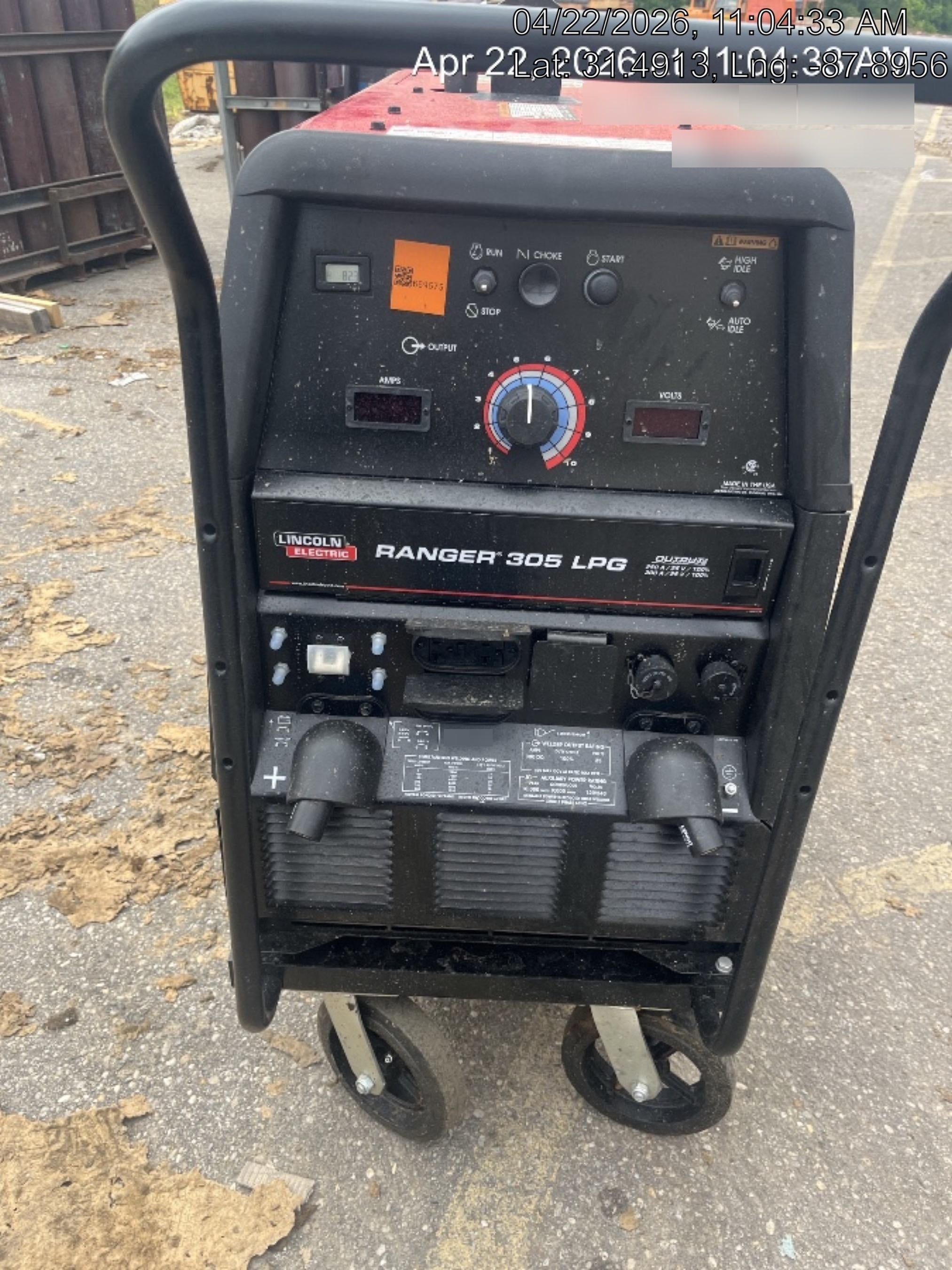 2026 LINCOLN ELECTRIC Ranger 305 LPG