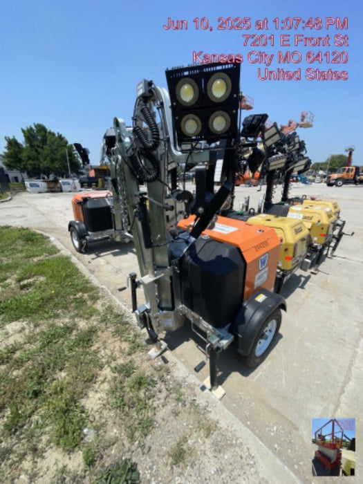 2024 Wanco WLTT-4MM4K Diesel, Deep Sea Controller, Shore Power Plug, Auto Start, (4) 350W LED Floodlights, 4kW Generator, 60 Gal Fuel Tank, 2" Ball, T3