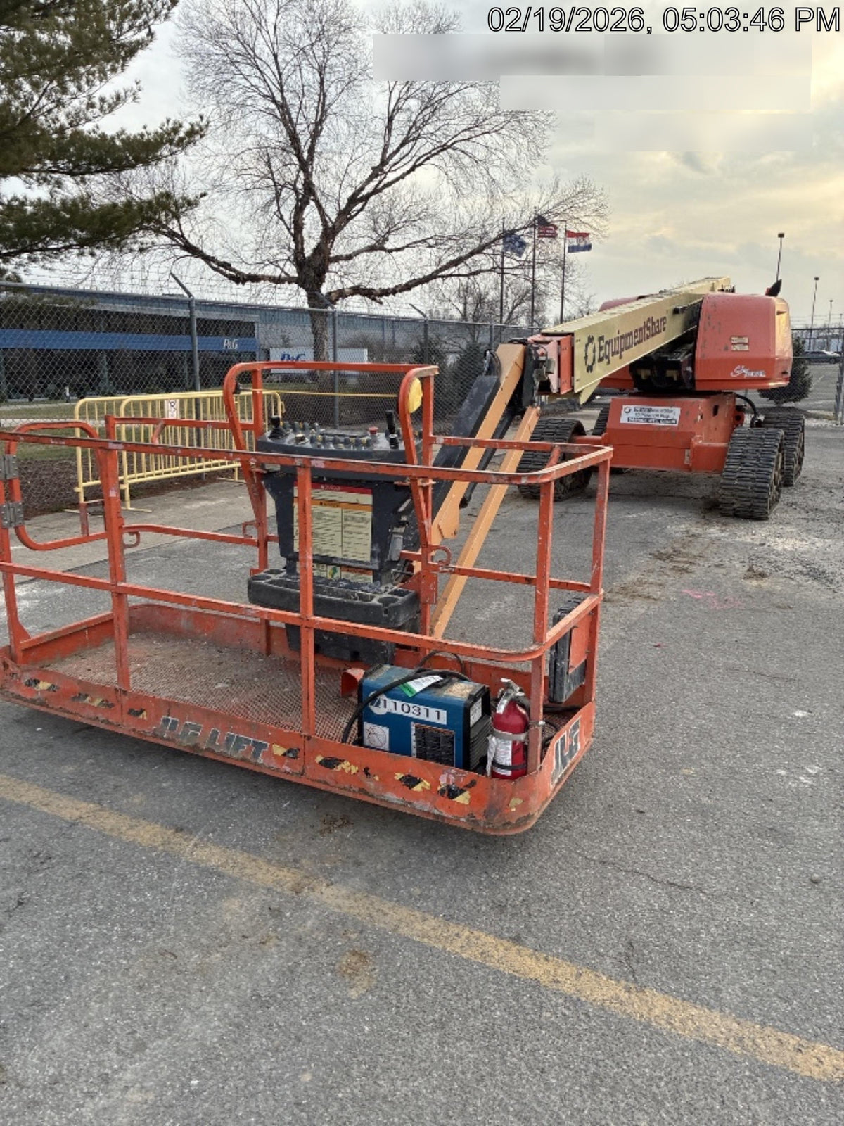 2022 JLG 660SJ Quad Track