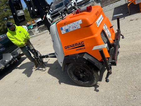2024 Generac MLT2 Diesel, Flex Switch 120V Input, Powerzone Controller, 
(4) 320W LED Lights, 4kW Generator, 39.9 Gal Fuel Tank, 2" Ball, T3