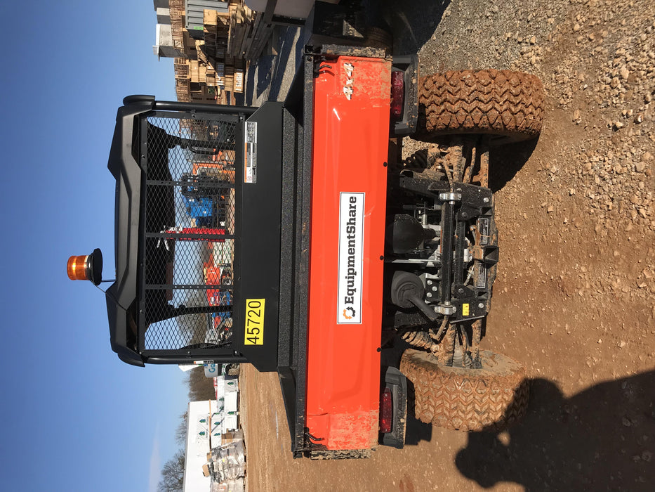 2019 Kubota RTV-XG850WL-H 4wd Utility Cart, Gas, 2 Seat, LED Strobe, Windshield Tempered Glass, Plastic Canopy, Wire Harness Kit, Backup Alarm