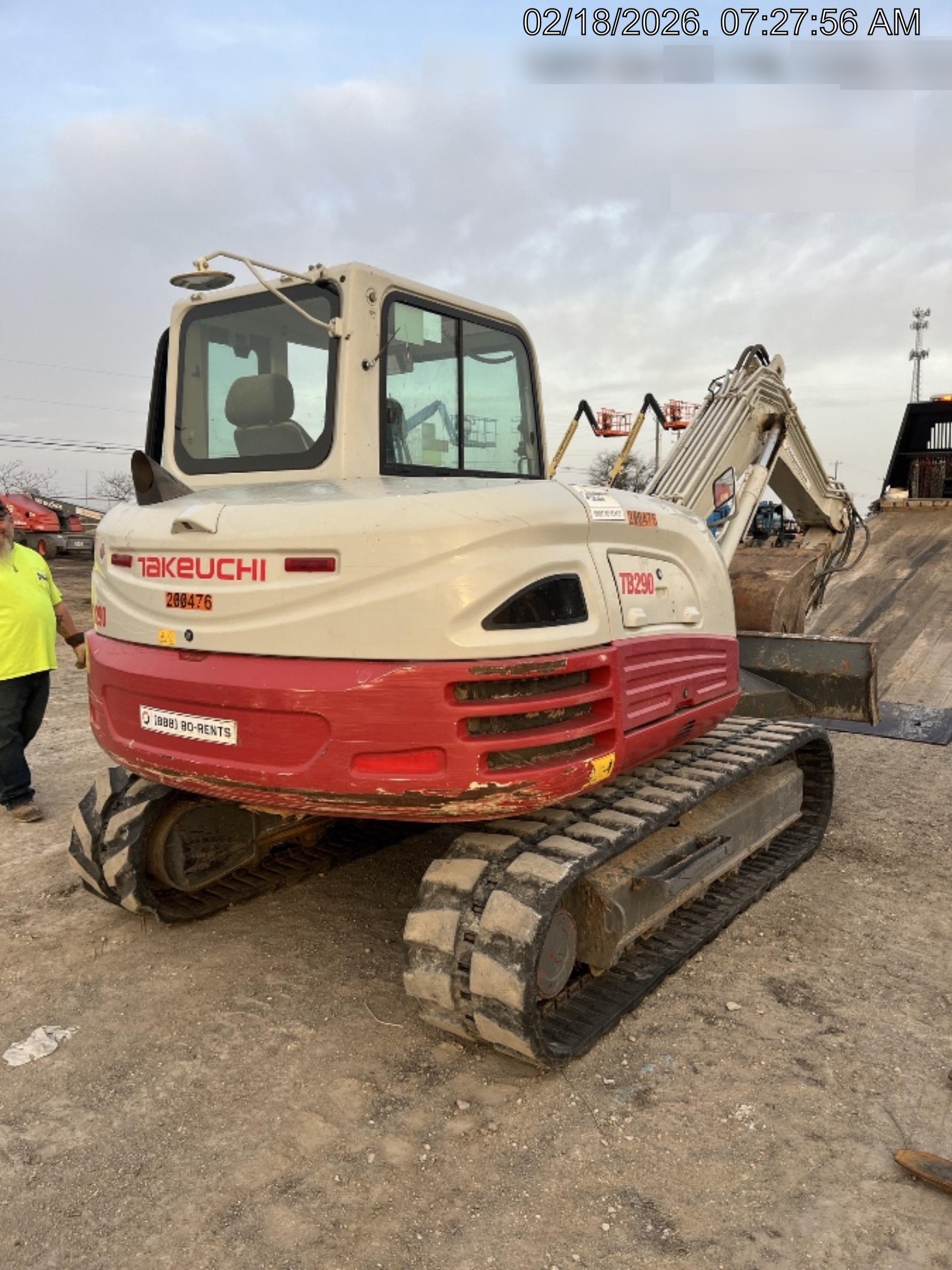 2022 TAKEUCHI TB290C