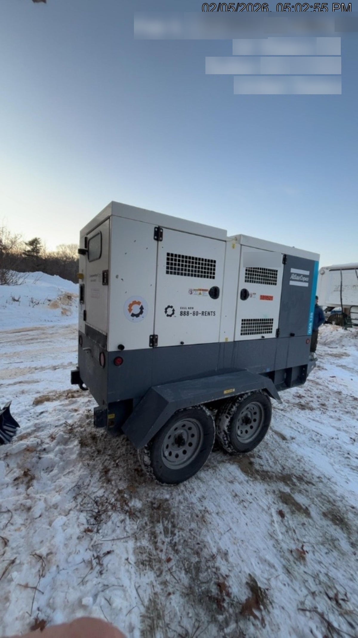 2021 ATLAS COPCO QAS 125