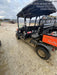 2022 Kubota RTV-X1140W-H Plastic Canopy, Windshield Acrylic Clear, LED Strobe Light, Wire Harness Kit, Back up Alarm