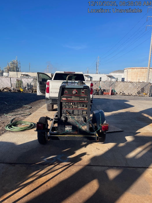 2020 Lincoln Electric Vantage 322 Welder Ready-Pak 3, w/ GPS & Decals (includes trailer, cable rack, fender light kit)
