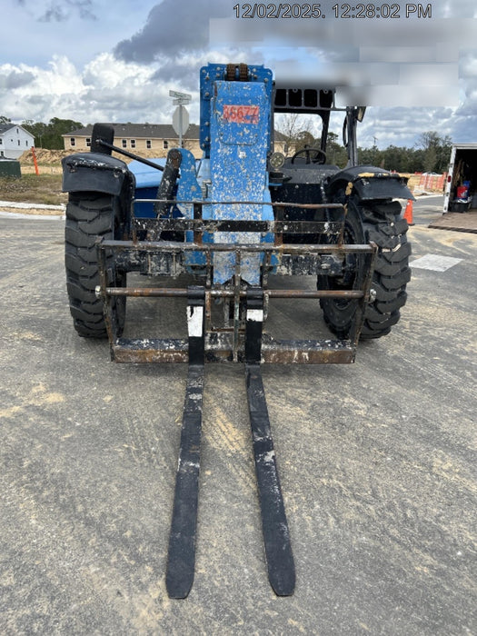 2019 Genie GTH-636 Canopy, Solid RT Tires, LED Work Lights, Beacon 60" QA Carriage, 48" Forks