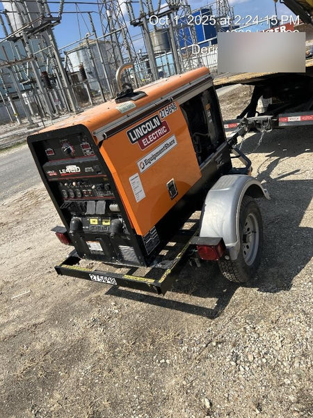 2022 Lincoln Electric LE400 Kubota V1505, Trlr, Cable Rack, Light Kit, ES Decals, T3