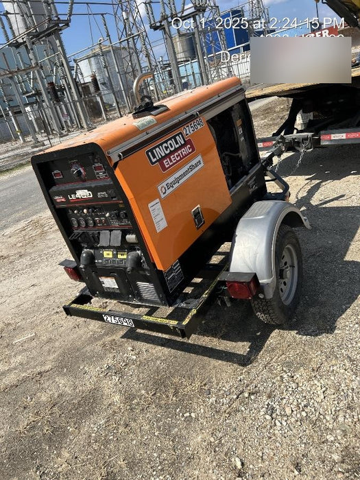 2022 Lincoln Electric LE400 Kubota V1505, Trlr, Cable Rack, Light Kit, ES Decals, T3