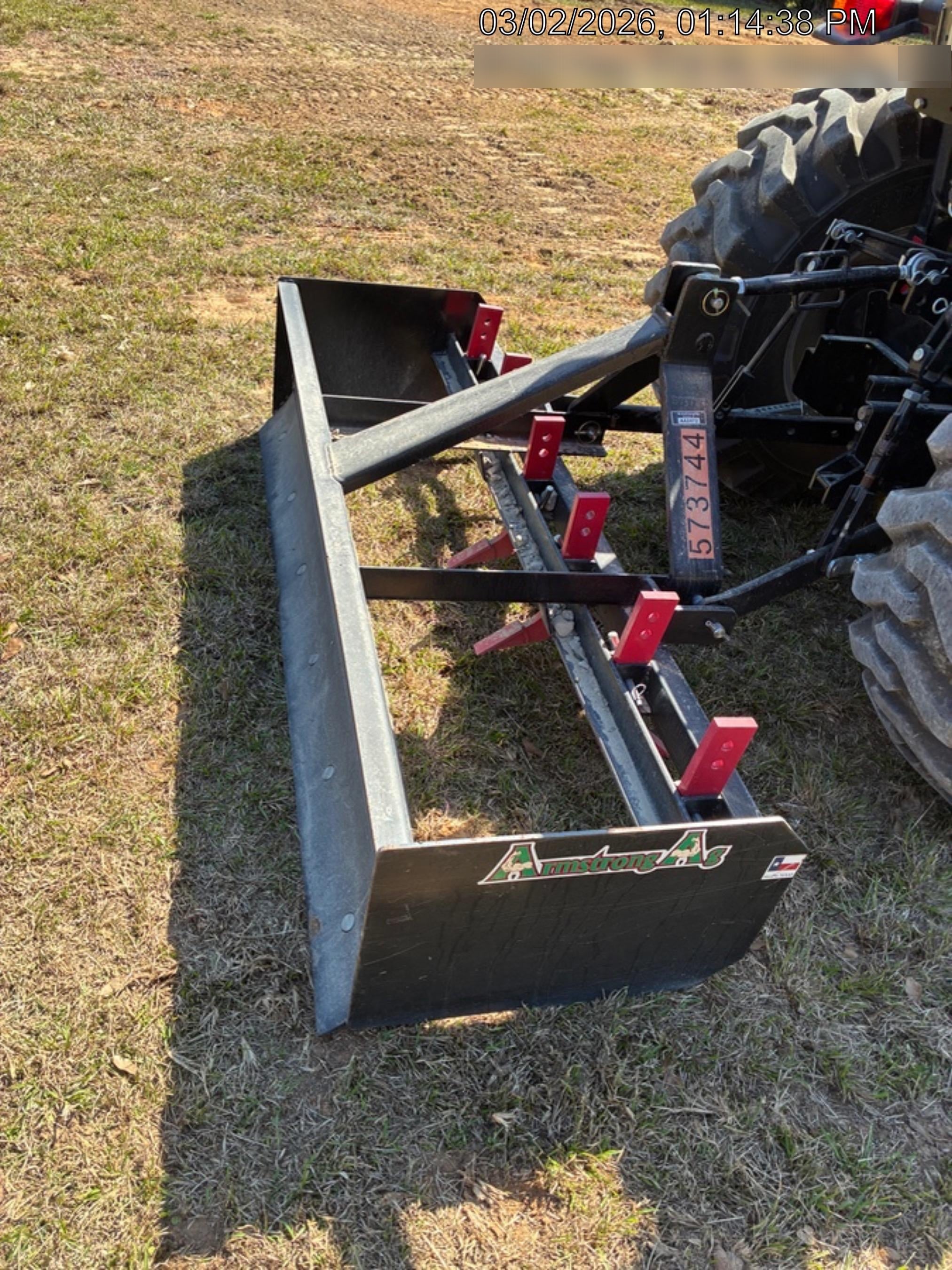 2025 ARMSTRONG AG MBB6 6' Box Blade