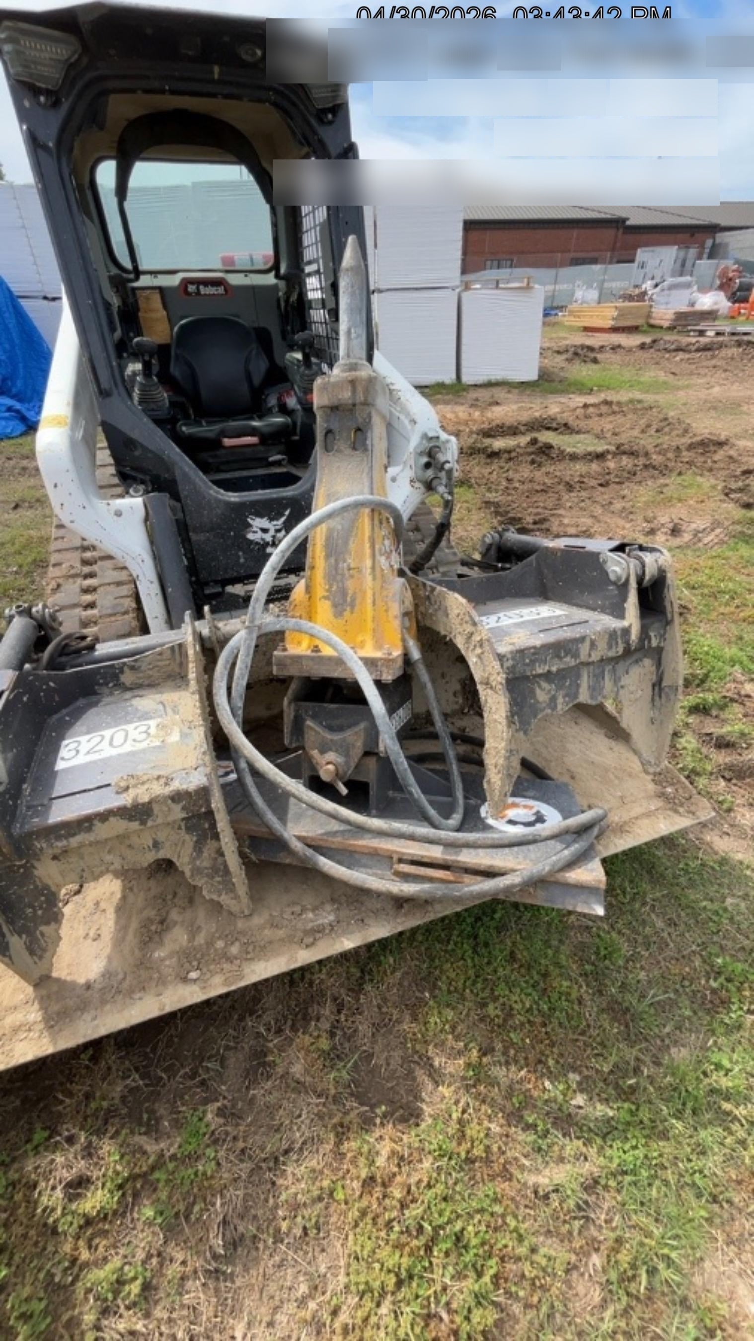2019 PALADIN 76" Scrap Grapple Bucket - Paladin