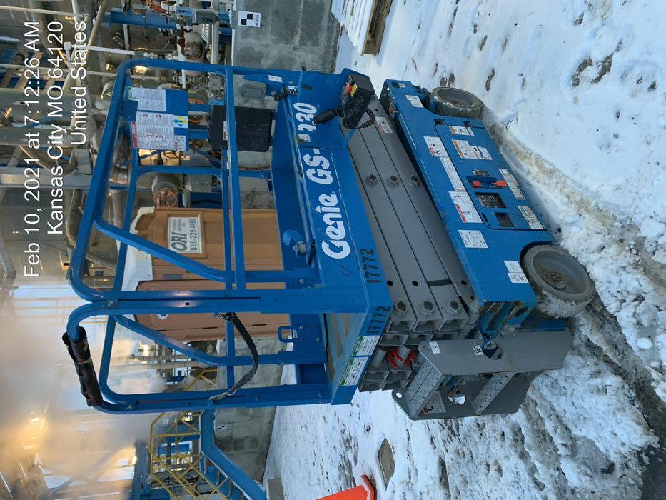2018 Genie GS-1930 Genie GS-1930 w/Fixed Rail, Chain Entry