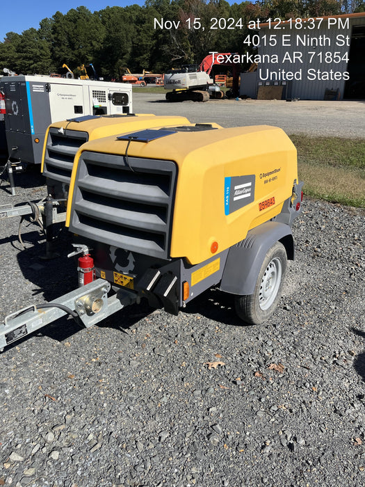 2022 ATLAS COPCO XAS 110