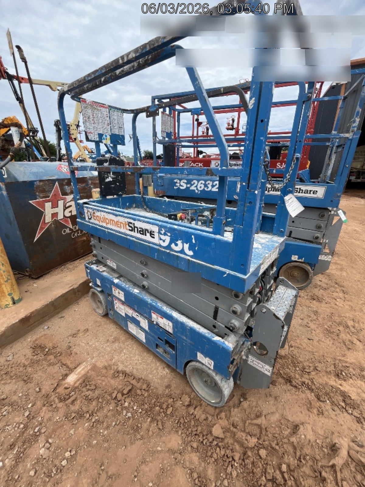 2018 Genie GS-1930 Genie GS-1930 w/Fixed Rail, Chain Entry