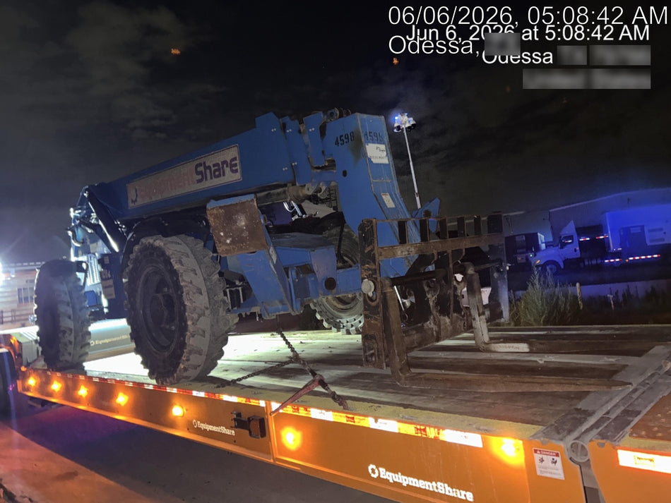 2017 Genie GTH-1056 Genie GTH1056, Solid Tires, 60" carriage, Light Kit, Open ROPS