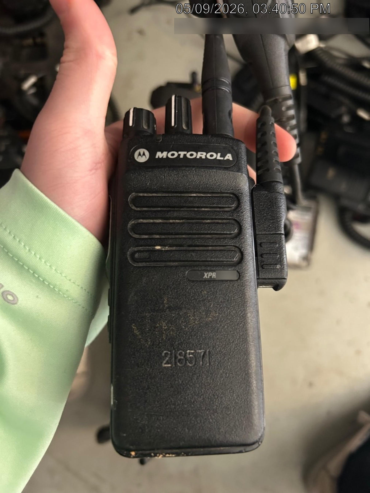2022 MOTOROLA XPR3300E