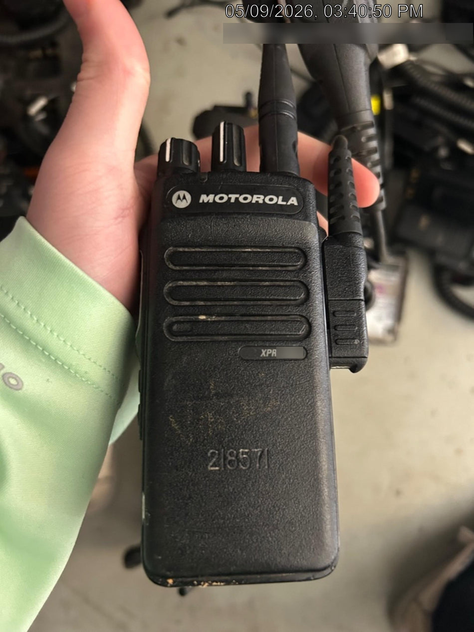 2022 MOTOROLA XPR3300E