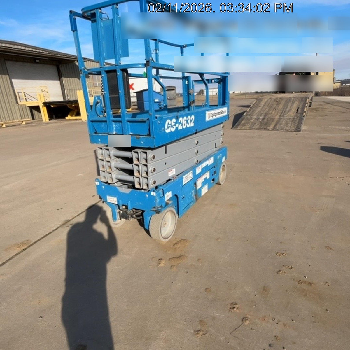 2018 Genie GS-2632 GENIE GS-2632 w/Fixed Rail, Chain Entry