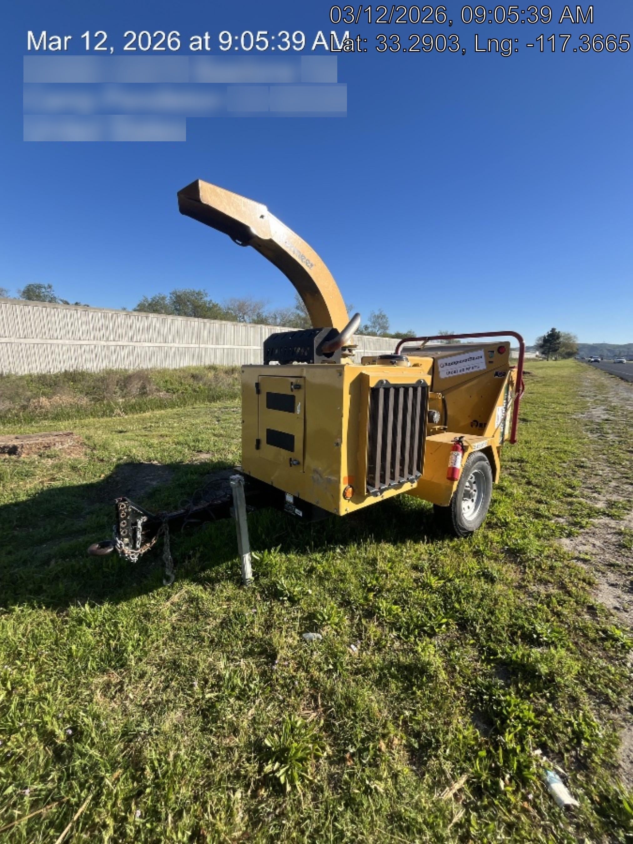 2022 VERMEER BC1000XL Diesel